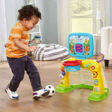 vtech smart shots sports center yellow frustration free packaging toddler learning toy