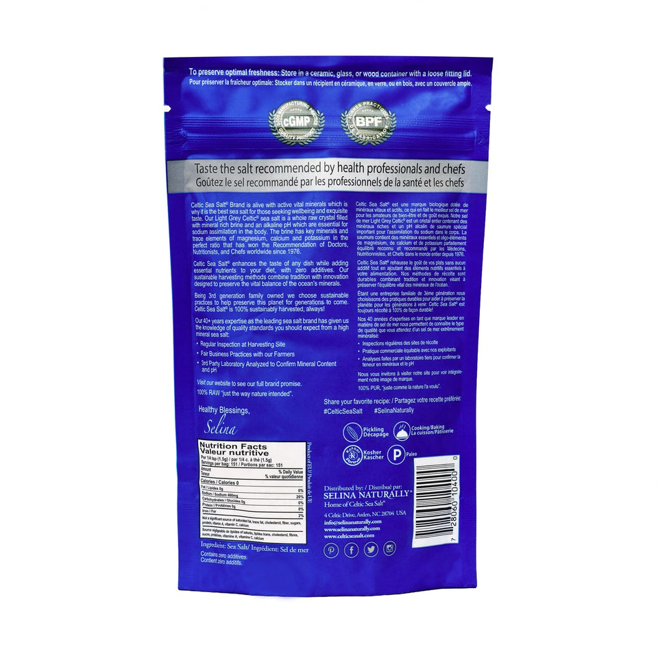 Celtic Sea Salt Lt Grey Pou, 0.57 Pound