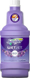 Swiffer WetJet Multi-Purpose and Hardwood Liquid Floor Cleaner Solution Refill, with Gain Scent, 42.2 fl oz each, (Pack of 2)