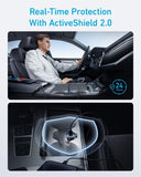 anker 52.5w dual-port usb-c car charger for iphone and galaxy with poweriq 3.0