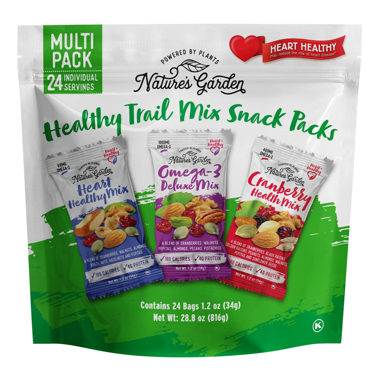 Nature's Garden Healthy Trail Mix Snack Pack (28.8 oz)