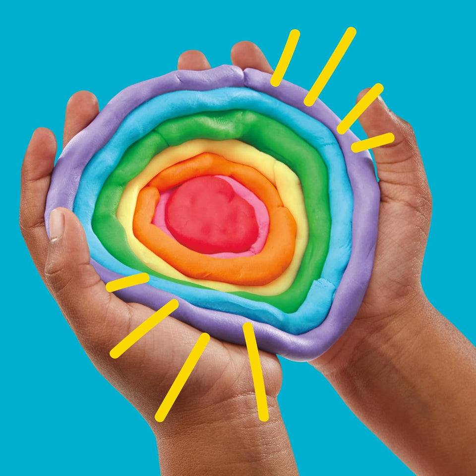 Play Doh Bulk Handout 42-Pack of 1-Ounce Modeling Compound Cans, Back to School Gifts, Prizes, & Party Favors, Kids Arts & Crafts, Preschool Toys, Ages 2+ (Amazon Exclusive)