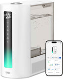 DREO 6L Humidifiers for Bedroom, Smart Warm & Cool Mist for Large Room, 60Hr Quiet Runtime for Baby, Plant, Humidity Sensor, Indicator Light, 12H Timer, Google/Alexa, HM713S