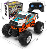 Kidcia 1:16 Scale RC Monster Truck - 2.4GHz All Terrain Car for Kids 4-12, 20 Km/h Off Road RC Truck, Christmas or Birthday Gift