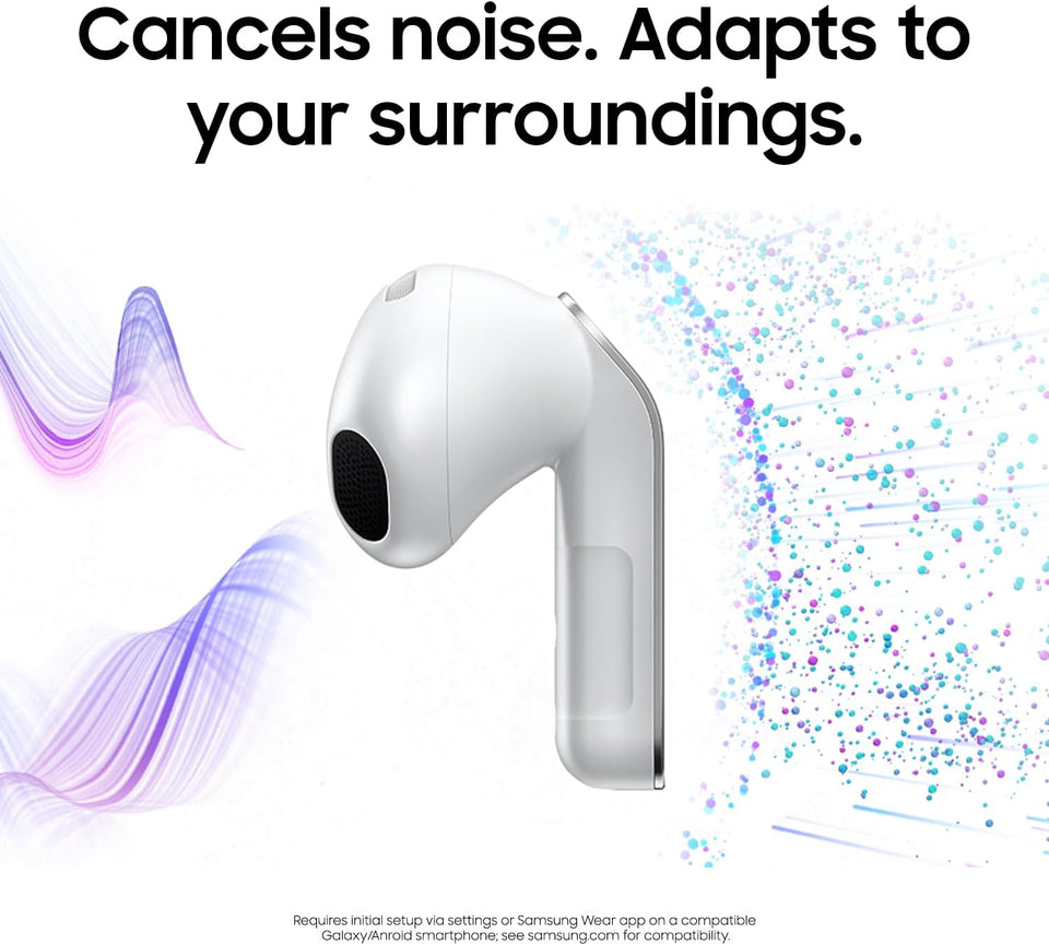 Samsung Galaxy Buds 4 (2026) AI True Wireless Bluetooth Earbuds, Noise Cancelling, Hi-Res Audio, 1-Way Speaker, New Fit, IP54, Live Translation, Black [US Version, 2 Yr Warranty]