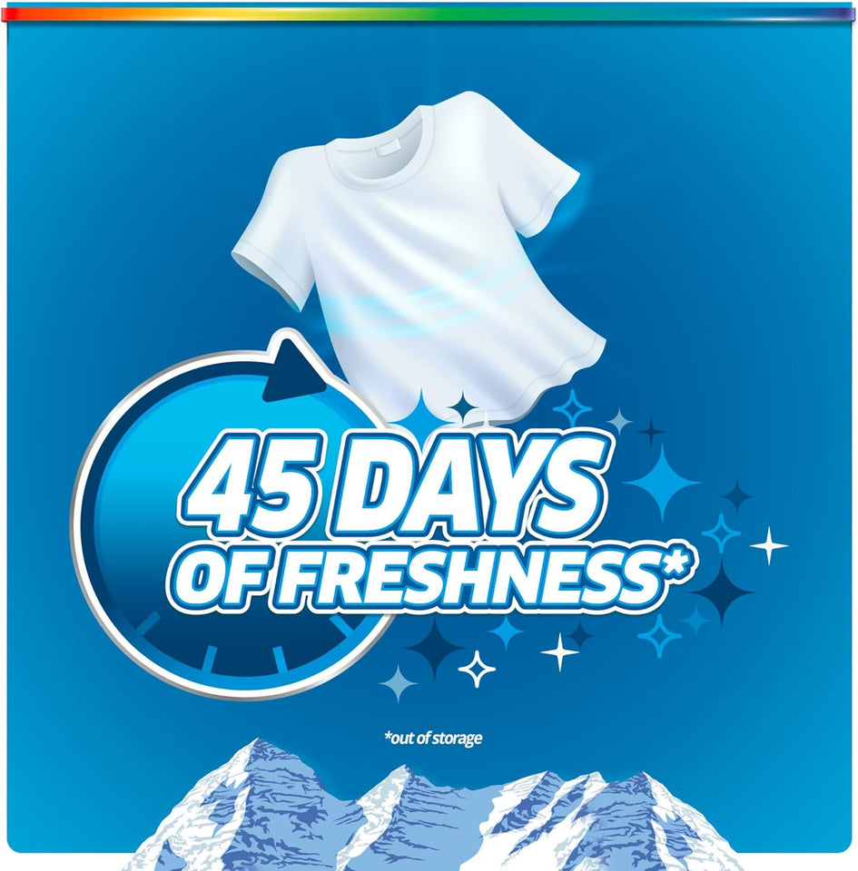 Purex 4-in-1 Laundry Detergent Pacs, Fresh Mountain Breeze, 66 Pacs