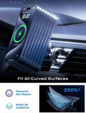 LISEN for 15W MagSafe Car Mount Charger,Magnetic Wireless Cars Charger,Magnetic Phone Holder for Cars,Phone Holders for Your Car Accessories for Men Women Jeep Ford F150 for iPhone 17-12,Samsung,Pixel