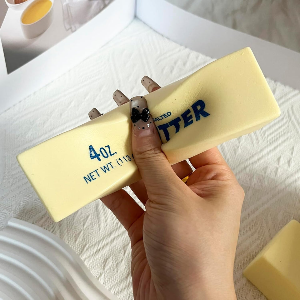 Squeeze Butter Toy，Slow Rising Squishy，Squishy Dumpling Stress Balls，PU Materia Fidget Toy for Office or Party Favor