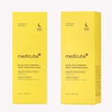 medicube Wrapping Mask Kojic Acid and Turmeric Overnight Peel Off Facial Mask, 2.53 fl.oz, Korean Skin Care