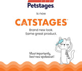 Catstages Crunchy Pickle Kicker Cat Toy – Plush Crinkle Toy with Catnip and Dental Mesh, 6.5"