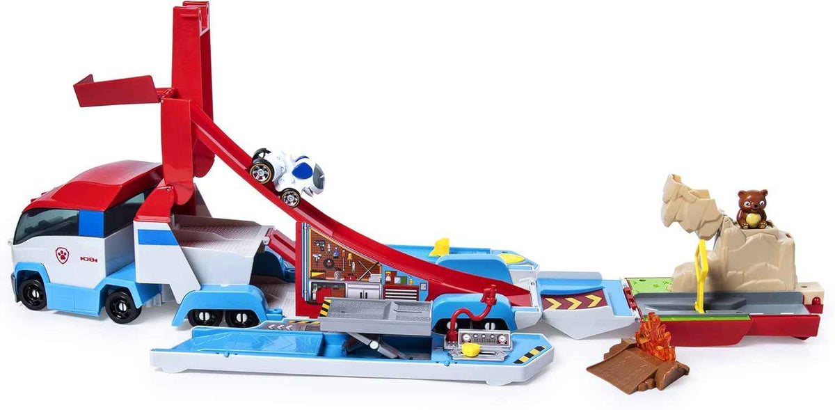 PAW Patrol, Launch’N Haul PAW Patroller, Transforming 2-in-1 Track Set for True Metal Die-Cast Vehicles, Kids Toys for Boys & Girls Ages 3 and Up