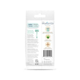 Schick Intuition Go Disposable Razor for Sensitive Skin, 1ct, Razors for Women with Organic Aloe, Travel-Friendly, Stocking Stuffer