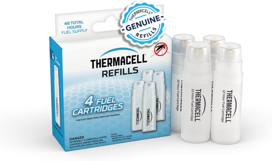 Thermacell Mosquito Repellent Refills; Compatible with Any Fuel-Powered Thermacell Repeller; Highly Effective, Long Lasting, No Spray or Mess; 15 Foot Zone of Mosquito Protection