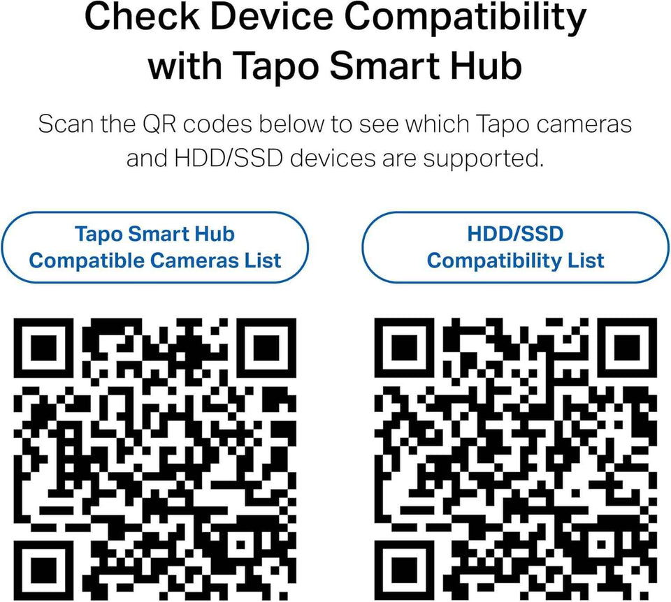 Tapo H500 Smart Home Hub connects up to 16 cameras & 64 sub-G sensors, with 16GB storage & SATA expandability