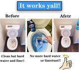 2-pack Extra Long Handle Pumice Stone Toilet Cleaner for Removing Bowl Rings Pool Bathroom