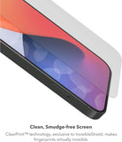 ZAGG Glass Elite VisionGuard+ Screen Protector - iPhone 12 Mini - Impact Protection, Scratch, Fingerprint, Smudge, InvisibleShield, Oil Resistant, Clear