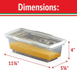 The Original Fasta Pasta Microwave Cooker with Lid & Built-in Strainer-No More Messes, Waiting for Water to Boil, or Sticky Noodles-Perfect Al Dente Pasta Every time- Patented Design, It Really Works
