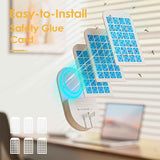 Flying Insect Trap 2 in 1 Indoor Plug-in Fruit Fly Catcher with White Trap and 6 Glue Cards