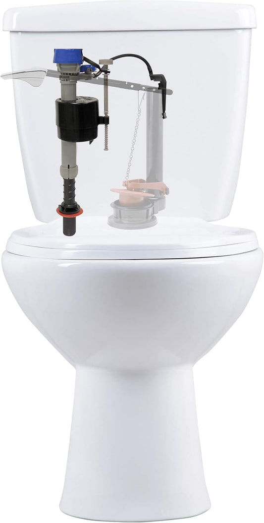 Fluidmaster 400H-002 Performax Universal Toilet Fill Valve High Performance Tank and Bowl Water Control, 1-Pack, Multicolor