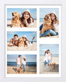 Vittanly 11x14 Collage Picture Frame, Displays 5Pcs 4x6 Pictures with Mat or 1Pcs 11x14 without Mat for Wall Mounting, Picture Frames Collage Wall Decor in Black, 1 Pack