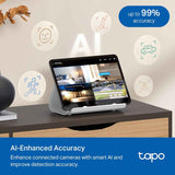 Tapo H500 Smart Home Hub connects up to 16 cameras & 64 sub-G sensors, with 16GB storage & SATA expandability
