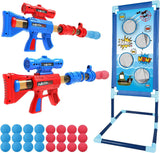 yeebay shooting game toy 2pk air guns shooting target 24 foam balls navy theme kids boys gift