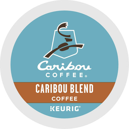 Caribou Coffee Caribou Blend Keurig Single-Serve K-Cup Pod, Medium Roast Coffee, 72 Count