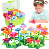 CENOVE Birthday Toys Gifts for 3 4 5 6 Years Old Boys Girls,Upgrade DIY Flower Garden Building Toy,STEM Educational Kids Toys Preschool Kindergarten Arts and Crafts Toy