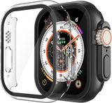 Misxi tempered glass case for Apple Watch Series 7 (2021) 46mm and Series 6 watch