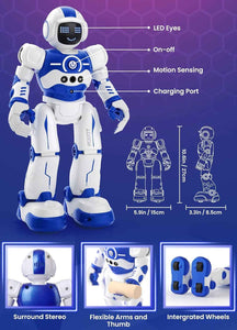 EduCuties Programmable Remote Control Smart Robot Toy for Kids (Age 4-10)