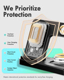 Wireless Charger iPhone Charging Station: 3 in 1 Charger Stand Multiple Devices for Apple - iPhone 16e 16 15 14 Pro Max 13 12 11 - Watch 10 9 8 7 6 5 4 3 2 SE and Ultra Series - Airpods 4 3 2 Pro - Zynora