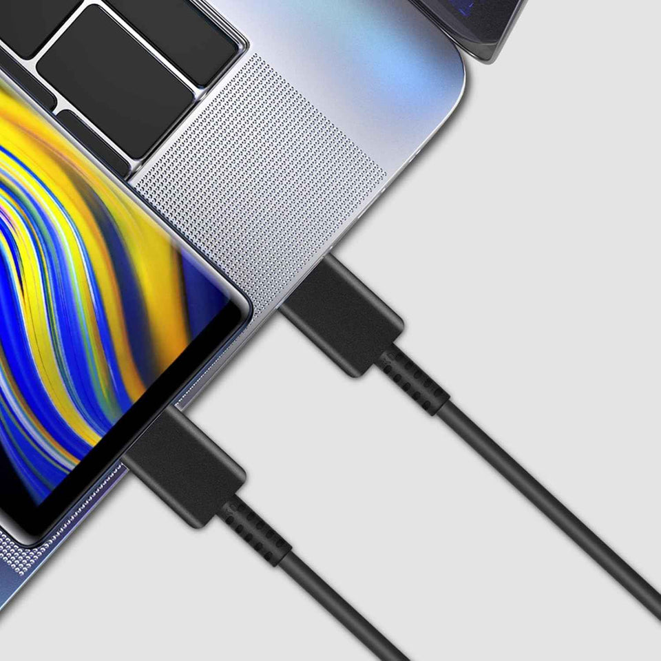 Type C Charger 2-Pack 25W Type C Fast Charging Block with 6ft USB C Charger Cable Compatible with Galaxy S25 S24 S23 S22 S21+/Phone 17/16/16 Pro Max/15/15 Pro Max/15 Plus-Black