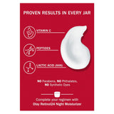 olay vitamin c max face moisturizer for women, hydrating and brightening cream with niacinamide, peptides, 1.7 oz