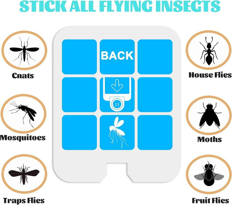 32-pack refill glue cards for Saferr Home SH502 and Dynatrap DT3005W indoor fly traps