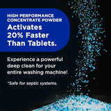 Washing Machine Cleaner by Tide, Washer Machine Cleaner with Oxi for Front and Top Loader Washer Machines, Deep Cleaning Residue & Odor Eliminator, 7 Month Supply