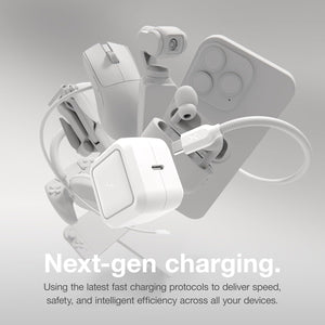 NOCO XGrid X30: 30W USB-C Charger – Single Port GaN Power Adapter with PD 3.0, QC 4.0+, and PPS – Fast Charging with Smart Power Distribution – Foldable Wall Plug, UL Listed
