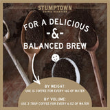 stumptown holler mountain organic medium roast ground coffee 12 ounce bag citrus caramel hazelnut flavor