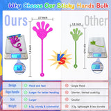 Sticky Hands Bulk 30 PCS Party Favors for Kids 4-8,8-12 Year Stretchy Sticky Hand Feet Goodie Bags Stuffers for Kids Classroom Prizes Back to Schoo Gifts for Student Birthday Trinkets Slap Hand