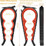 Otstar Jar Opener, Multi-Function, Weak Hands, Seniors, Arthritis, Low Strength, Easy to Use