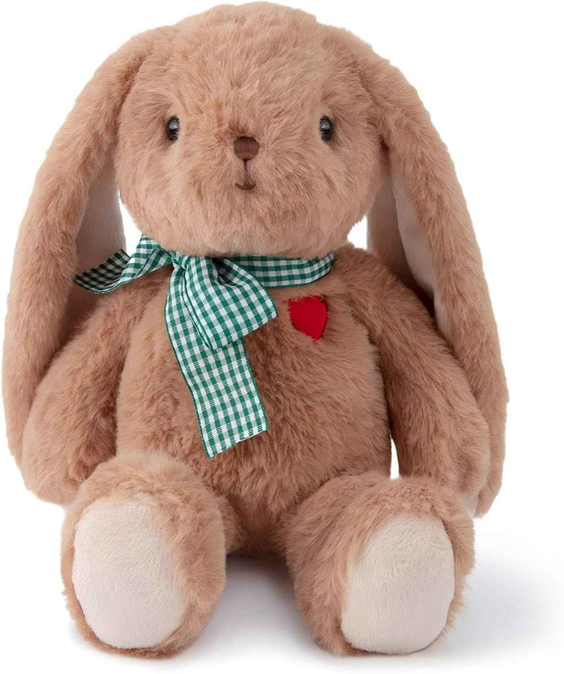 11.4” Small Teddy Bear with Heart Cute White Teddy Bear Stuffed Animals Soft Stuffed Bear Plush Bear Plushie Toys Gifts for Girlfriend Boyfriend Kid