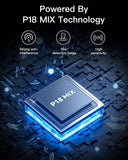 Hidden Camera Detectors, Bug Detector Anti Spy Camera Finder, GPS Tracker Detector Hidden Device Detector 6 Modes for Travel, Car, Bathroom,Office, Hotel, P18 Mix