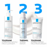 La Roche-Posay Toleriane Double Repair Face Moisturizer for all skin types with ceramide and niacinamide, fragrance-free, oil-free
