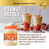 pbfit 30 ounce classic peanut butter powder, powdered peanut butter spread from real roasted peanuts, 8g protein, gluten-free
