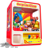 joyin claw machine arcade toy with led light & adjustable sound, rechargable, ages 3+