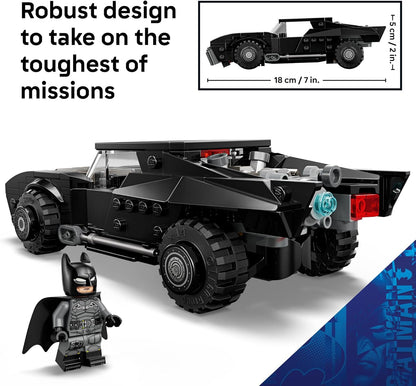 LEGO DC Batman: The Batman Batmobile Building Toy for Kids - Building Blocks W/Batman Minifigure & Golden Coin - Super Hero Room Decor for Boys & Girls, Ages 9+ - Gift Idea for Birthdays - 76332