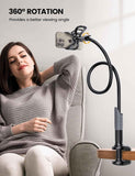Lamicall phone mount, flexible long arm for bedside, desk, and headboard, fits 4-7" phones, iPhone 14 to 17 Pro Max