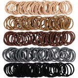 200pcs small hair ties for baby girls infants toddlers kids, elastic hair ponytail holder accessories