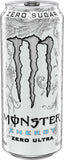 Monster Energy Zero Ultra, Sugar Free Energy Drink, 16 Ounce | Pack of 15