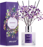 Airkeep Reed Diffuser Set,3.38 fl oz (100 ml) - Clean Linen Oil Diffusers with 8 Reed Sticks,Home Fragrance Reed Diffuser for Bathroom Shelf Decor