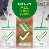 Swiffer Sweeper Wet Mopping Cloths for Floor Cleaning, Open-Window Fresh, 24 Count